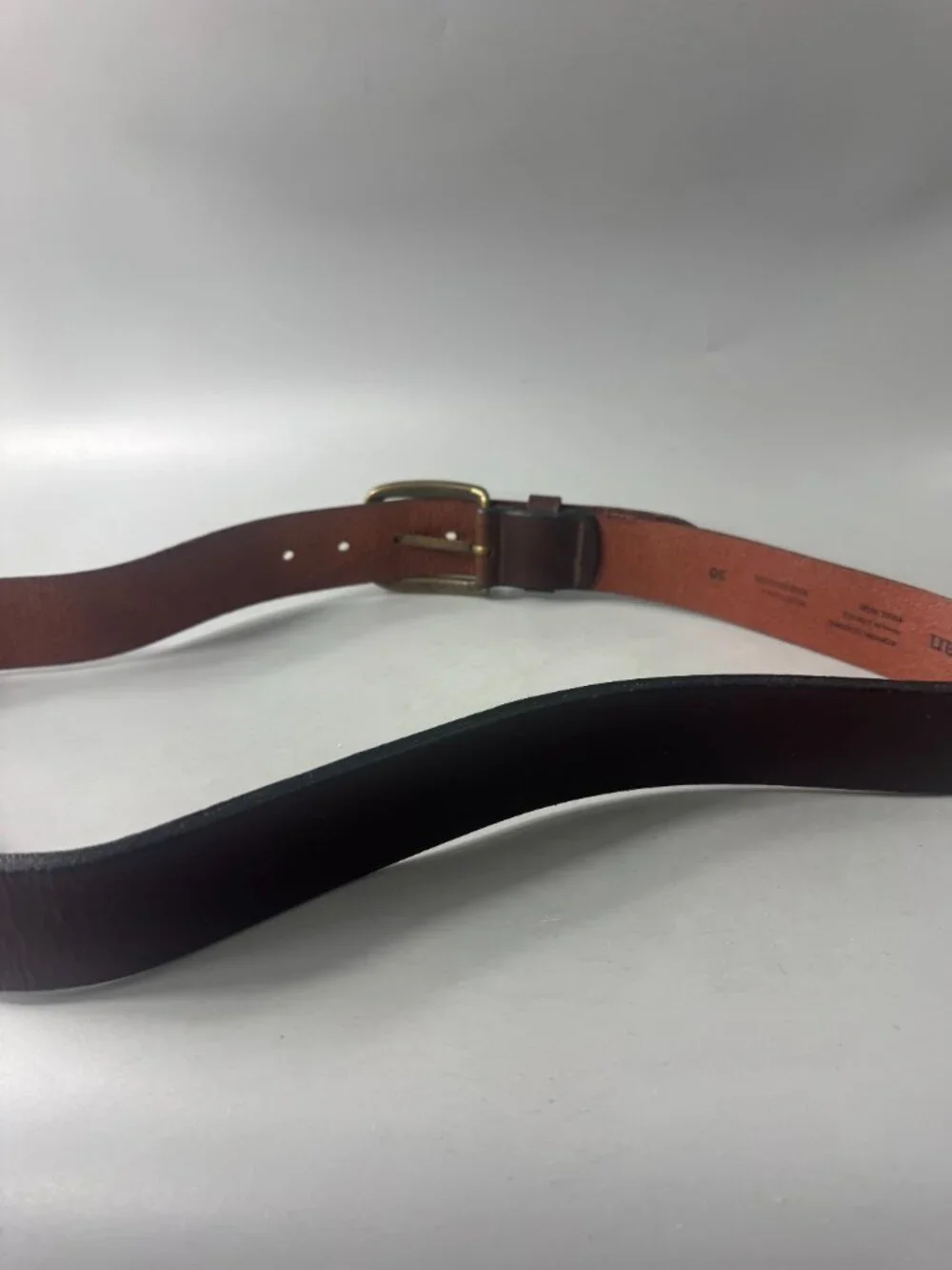 LLBean 1912 Jean Belt Men's Size 38